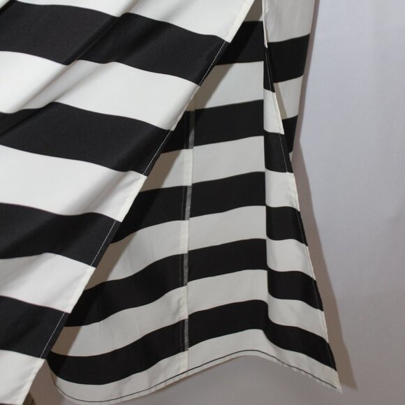 Vince Camuto Black and White Split Long Skirt - Picture 3 of 16